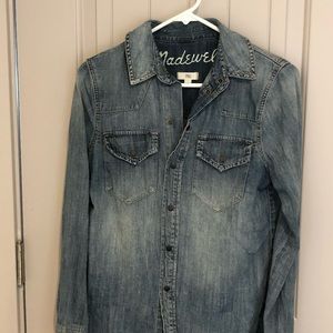 Madewell Button-down Jean shirt